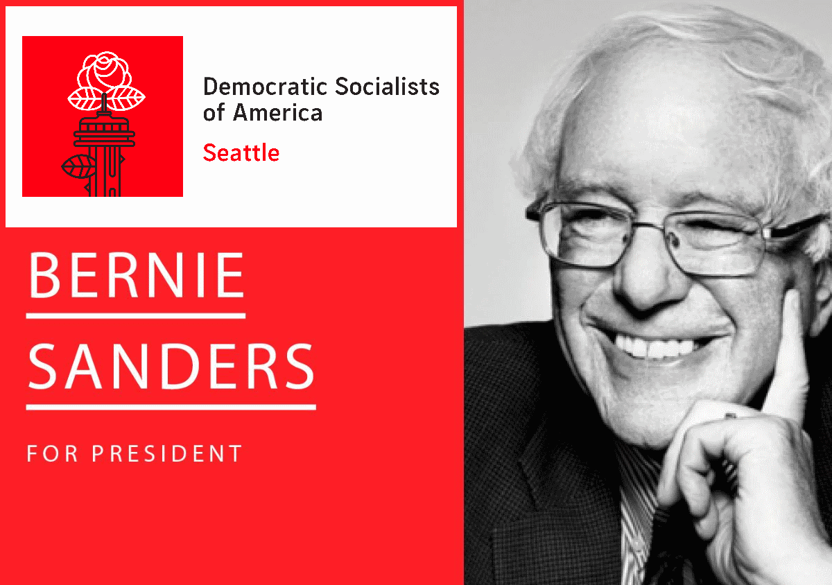 Seattle DSA - Bernie Sanders
