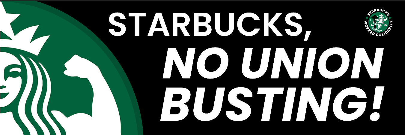 Starbucks: No Union Busting
