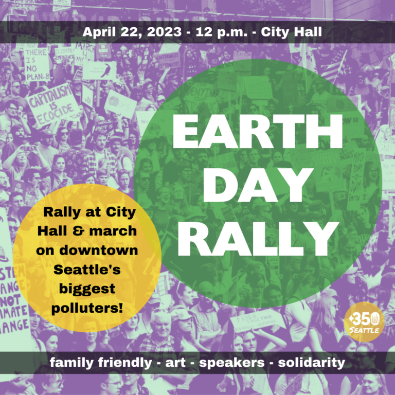 Earth Day Rally and March - Seattle Democratic Socialists of America